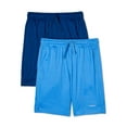 thumbnail image 1 of Athletic Works Boys Shorts, 2-Pack, Sizes 4-18 & Husky, 1 of 2