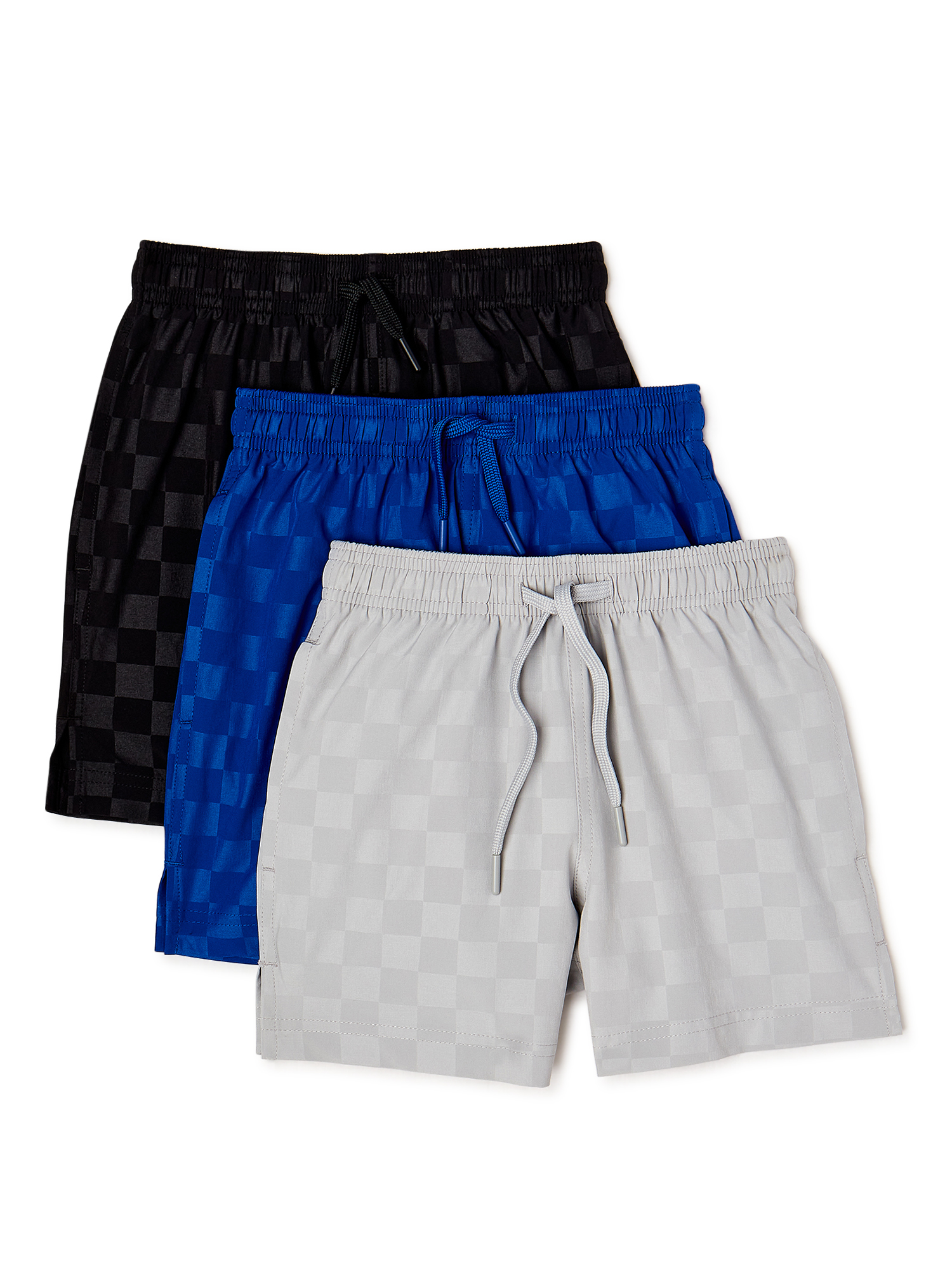 Athletic Works Boys Soccer Shorts, 3-Pack, Sizes 4-18 & Husky - image 1 of 3