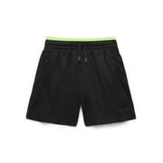 Athletic Works Boys Solid Performance Shorts, Sizes 4-18 & Husky