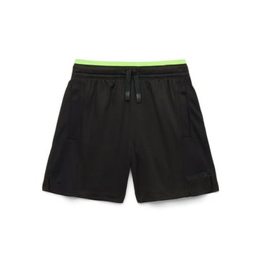 Athletic Works Boys Solid Performance Shorts, Sizes 4-18 & Husky
