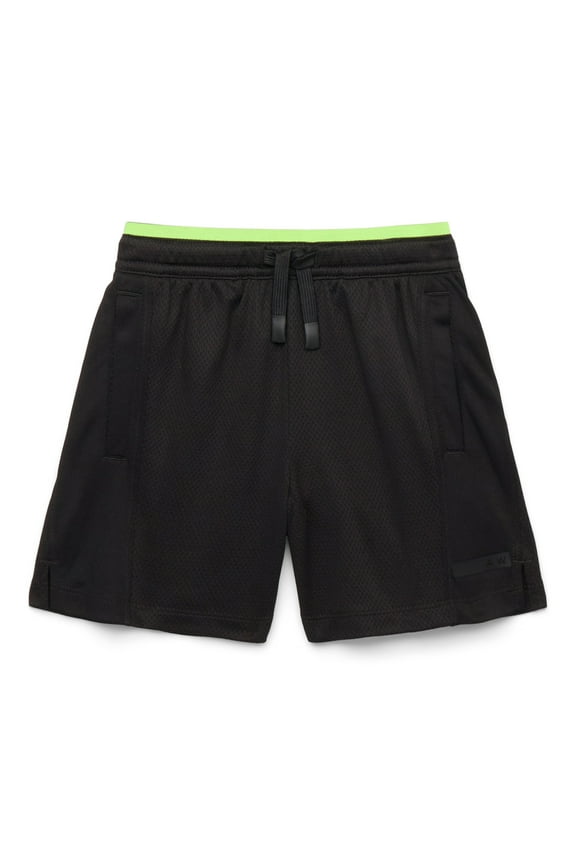 Boys Solid Performance Shorts, Sizes 4-18 & Husky