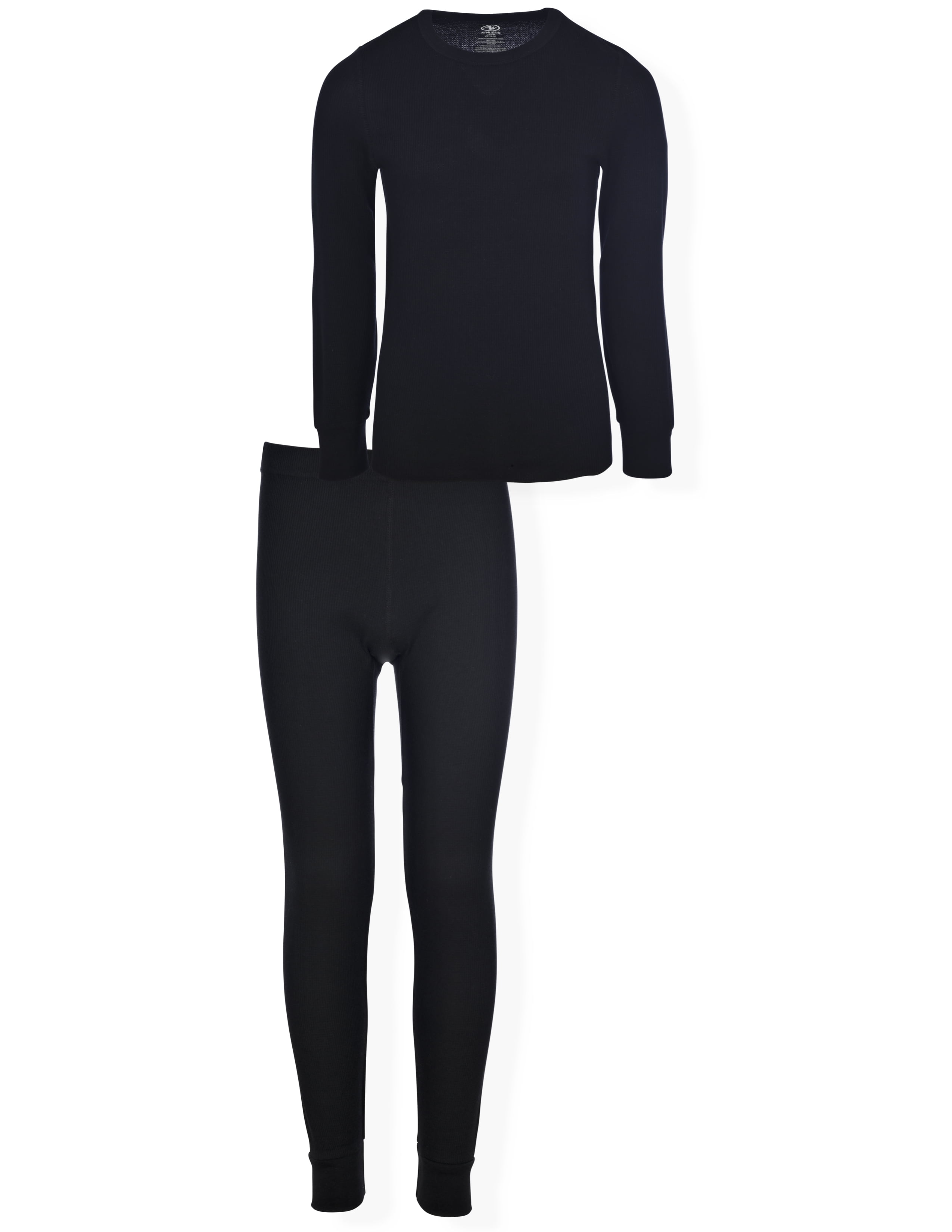 Athletic Works Boys Thermal Waffle Underwear Set