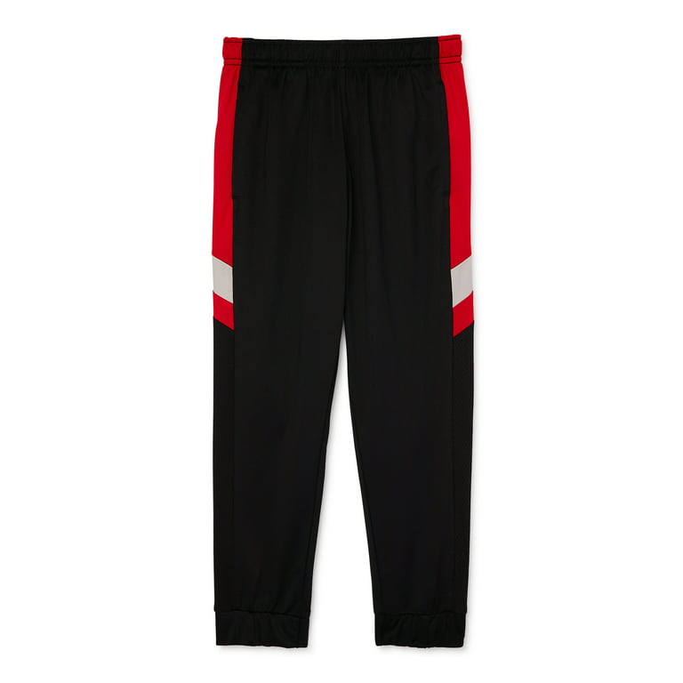 Athletic Works Boys Tricot Joggers, Sizes 4-18 & Husky 