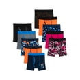 thumbnail image 1 of Athletic Works Boys Underwear, Performance Boxer Briefs, 10-Pack, Sizes S-XL, 1 of 3