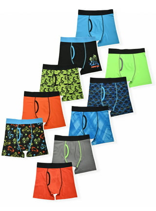 Athletic Works Boys Boxer Brief, 5-Pack, Sizes S-XXL & Husky