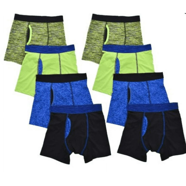 Athletic Works Boys Boxer Brief, 5-Pack, Sizes S-XXL & Husky - DroneUp  Delivery