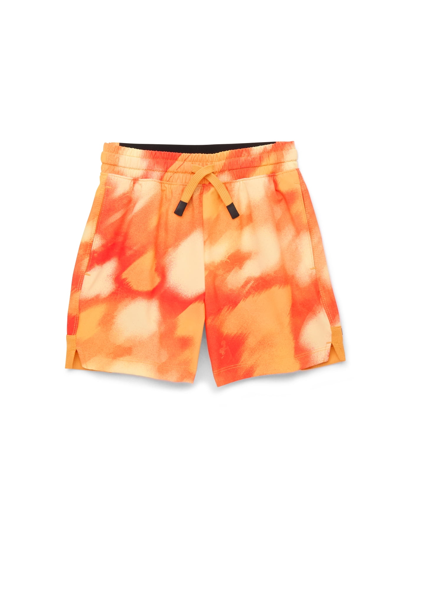Athletic Works Boys Printed Active Shorts, Sizes 4-18 Husky