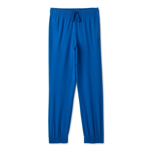 Athletic Works Boys Woven Stretch Jogger Pants, Sizes 4-18 & Husky ...