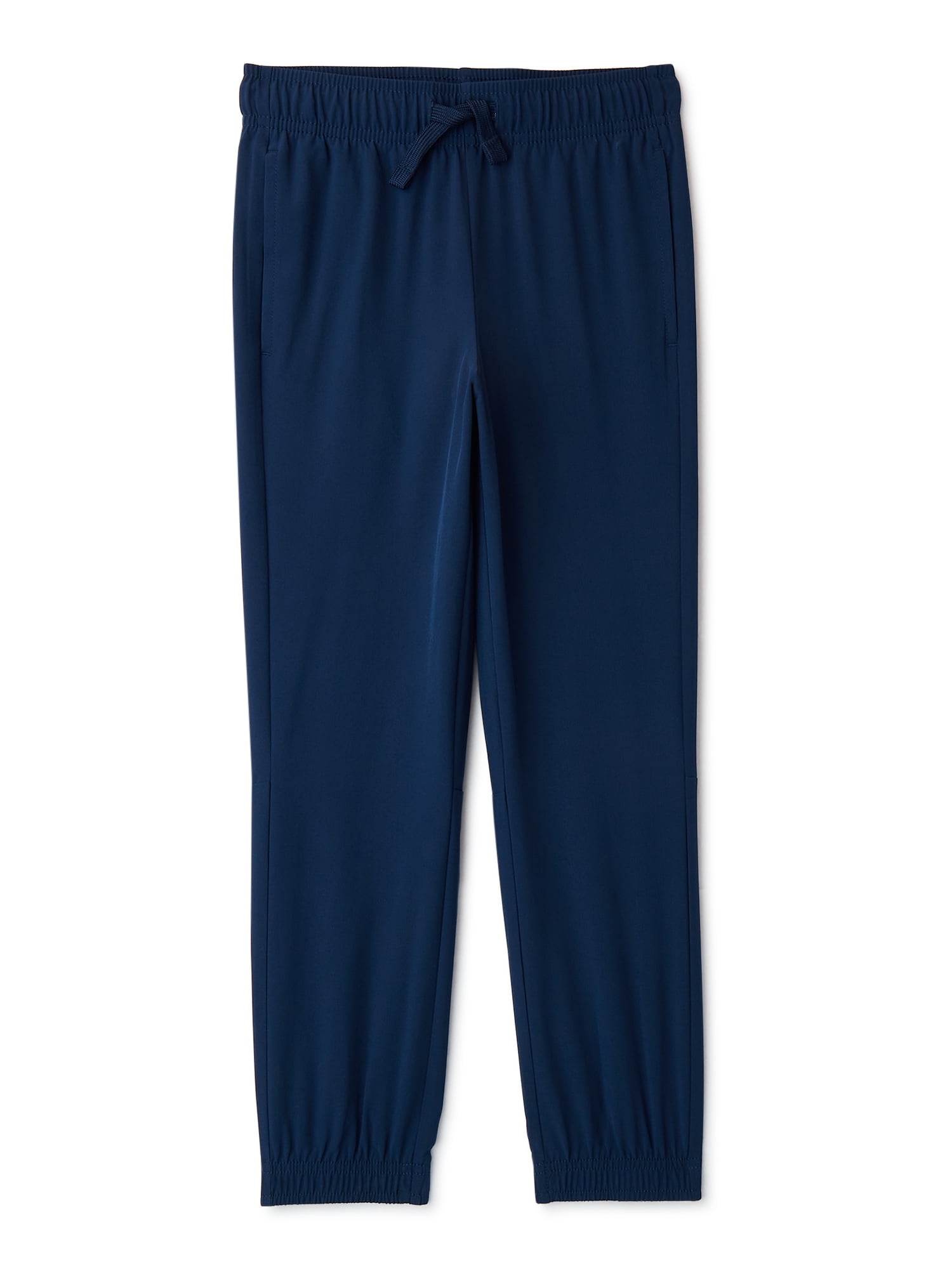 Athletic Works Boys Woven Stretch Jogger Pants, Sizes 4-18