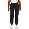 thumbnail image 1 of Athletic Works Comfortable Elastic Waistband Fleece Sweatpants (Girl's), 1 of 5