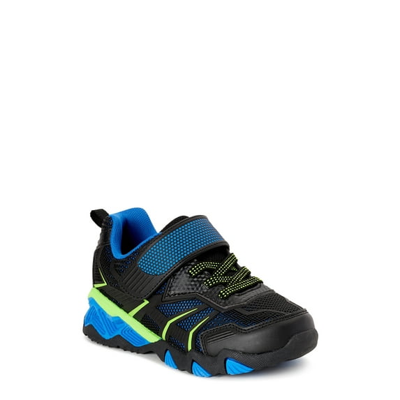 Athletic Works Double Velcro Athletic Sneaker (Little Boys & Big Boys)