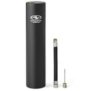 Athletic Works Electric Air Pump with Flexible Hose, Inflation Needle Included, 3 AAA Batteries, Black, 6 in