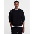 thumbnail image 1 of Athletic Works Fleece Crewneck Sweatshirt, Mens & Big Men's Sizes XS-4XLT, 1 of 5