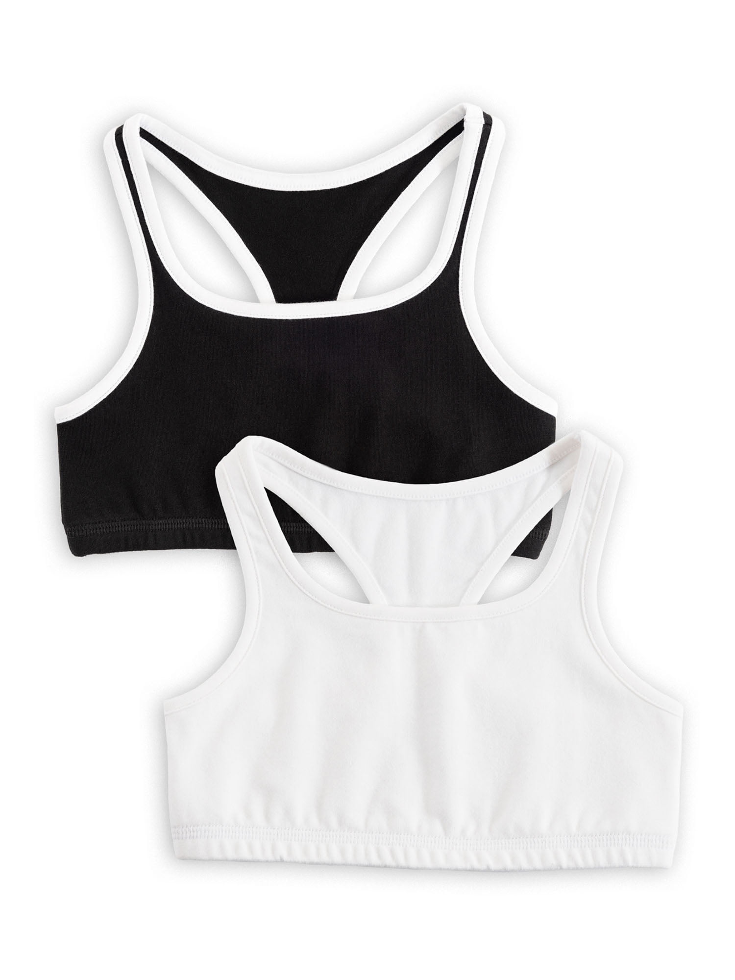 Athletic Works Girl's 2Pack Active Sports Bra Set 418 & Plus