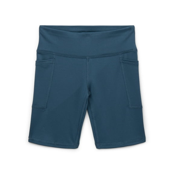 Athletic Works Girl's Active Bike Shorts, Sizes 4-18 & Plus