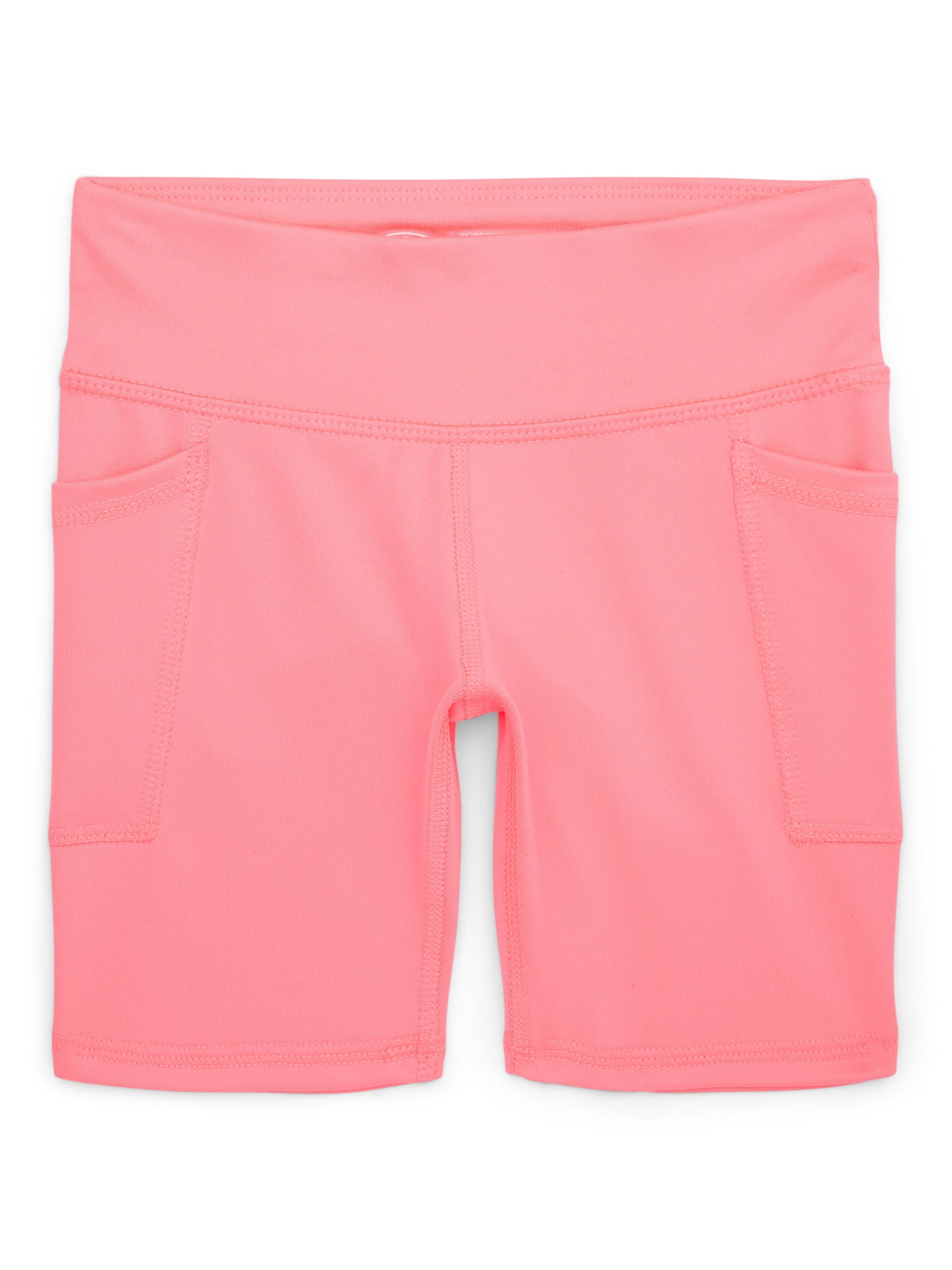 Athletic Works Girl's Active Bike Shorts, Sizes 4-18 & Plus