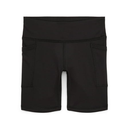 Athletic Works Girl’s Active Bike Short, Sizes 4-18 & Plus