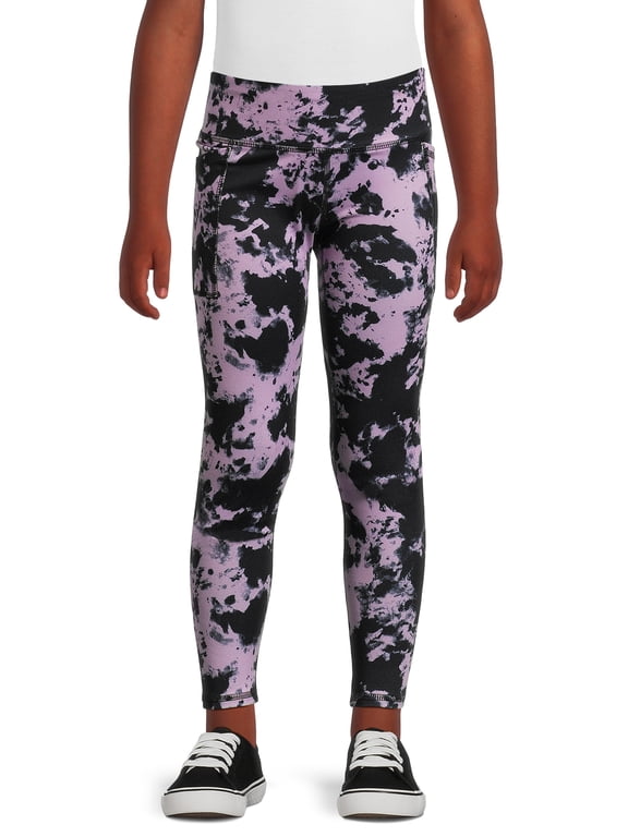 Athletic Works Girl's Active Core Legging, Sizes 4-18 & Plus