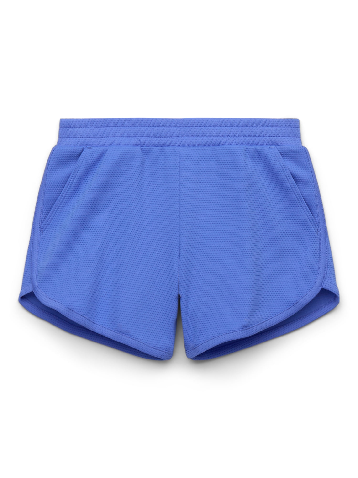 Athletic Works Girl's Active Core Shorts, Sizes 4-18 Plus, Breathable ...