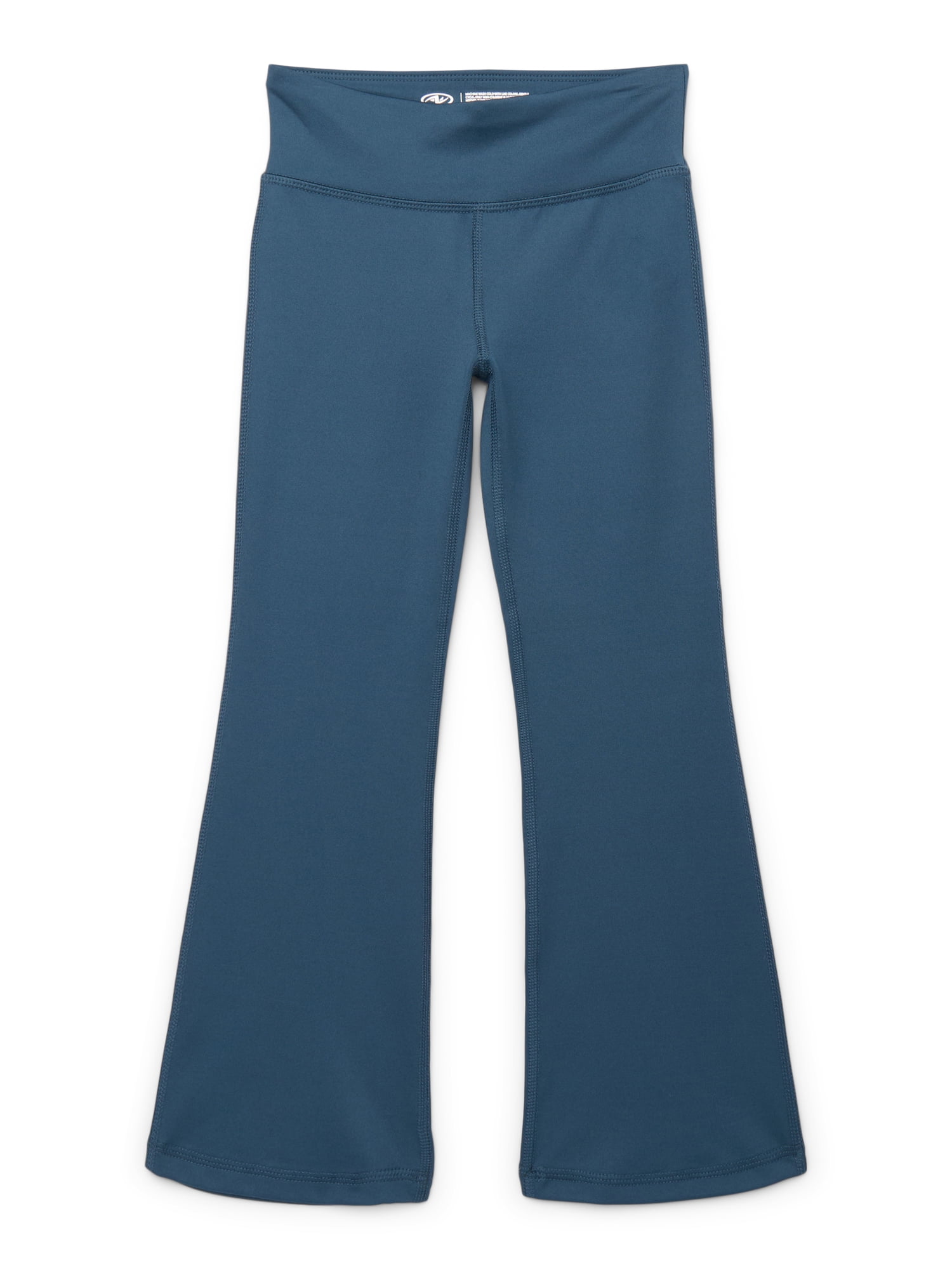 Athletic Works Girls Active Flare Leggings with UPF 30, Sizes 4-18 & Plus