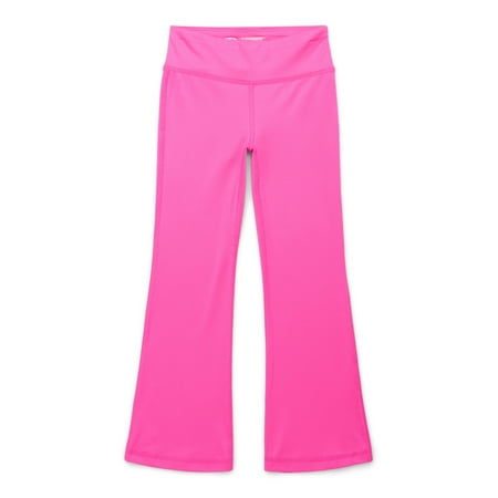 Athletic Works Girls Active Flare Leggings with UPF 30, Sizes 4-18 & Plus