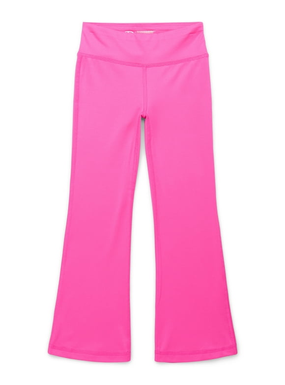 Girls Active Flare Leggings with UPF 30, Sizes 4-18 & Plus