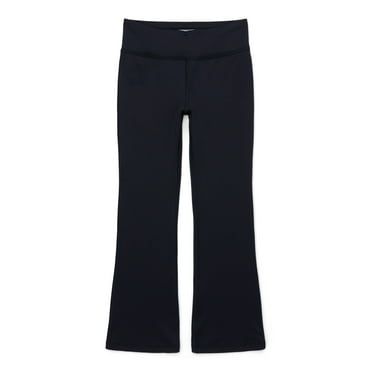 Athletic Works Girls Active Flare Leggings with UPF 30, Sizes 4-18 & Plus