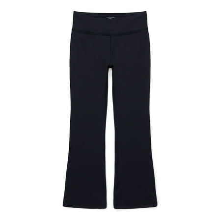 Athletic Works Girls Active Flare Leggings with UPF 30, Sizes 4-18 & Plus