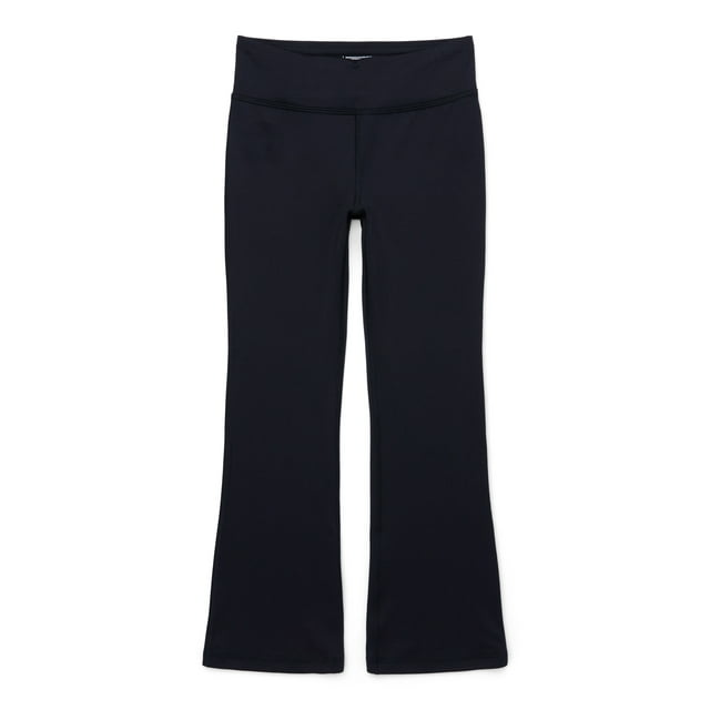 Athletic Works Girls' Active Flare Leggings, Sizes 4-18 & Plus
