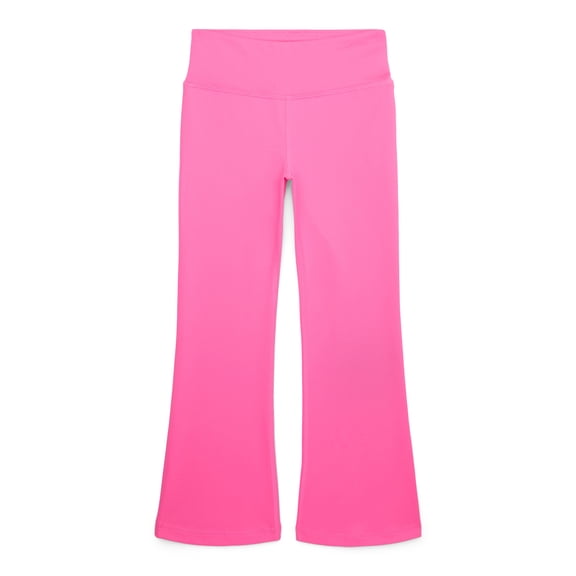 Athletic Works Girls Active Flare Leggings with UPF 30, Sizes 4-18 & Plus