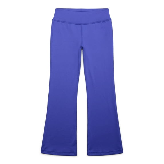 Athletic Works Girls Active Flare Leggings with UPF 30, Sizes 4-18 & Plus