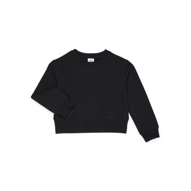 Athletic Works Girl's Active Fleece Sweatshirt, Sizes 4-18 & Plus