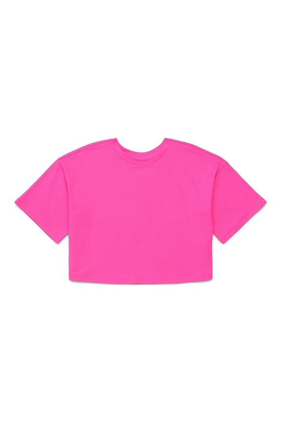 Girls Active Flowy Tee, Sizes 4-18 & Plus