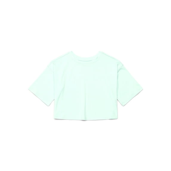 Athletic Works Girls Active Flowy Tee, Sizes 4-18 & Plus