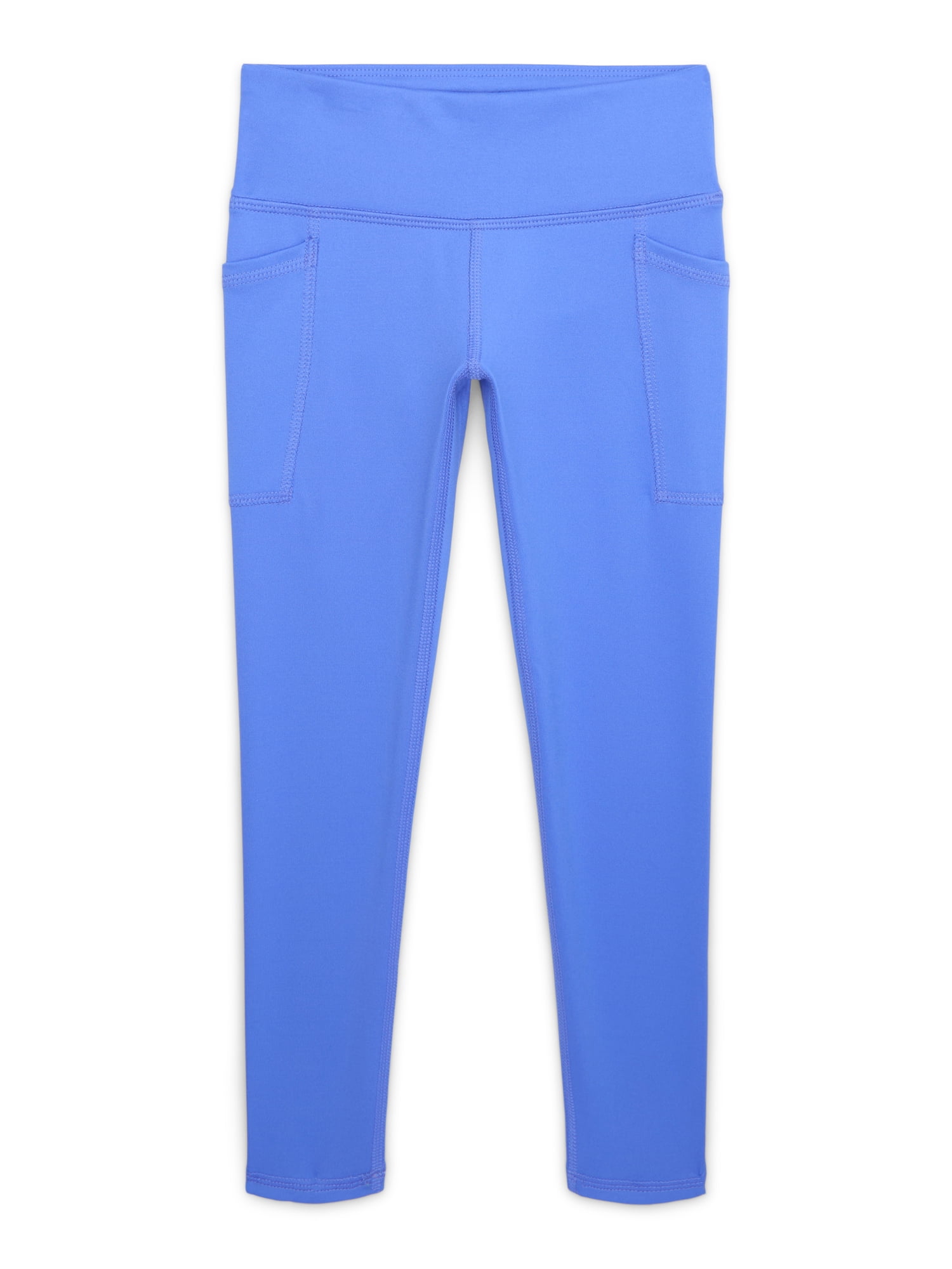Athletic Works Girls Active Leggings with UPF 30, Sizes 4-18 & Plus