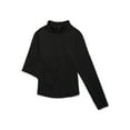 thumbnail image 1 of Athletic Works Girl's Active Long-Sleeve Quarter Zip Top, Sizes 4-18 & Plus, 1 of 3