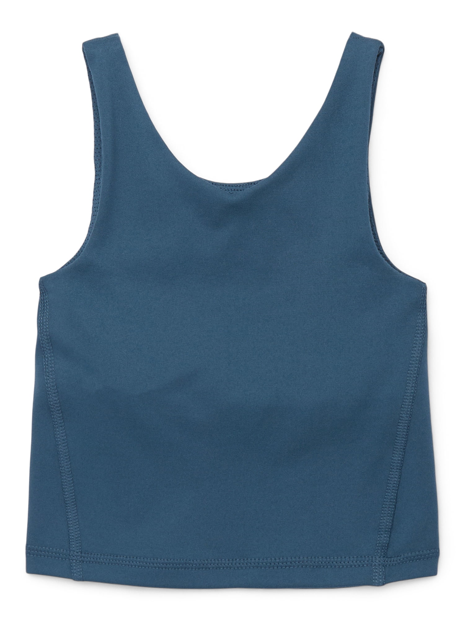 トップス l.g.b pack cross tank top L.G.B. // Ribbed Back Cross Tank Top // Gray + Blue