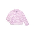 thumbnail image 1 of Athletic Works Girl's Active Microfleece Quarter Zip Pullover, Sizes 4-18 & Plus, 1 of 5