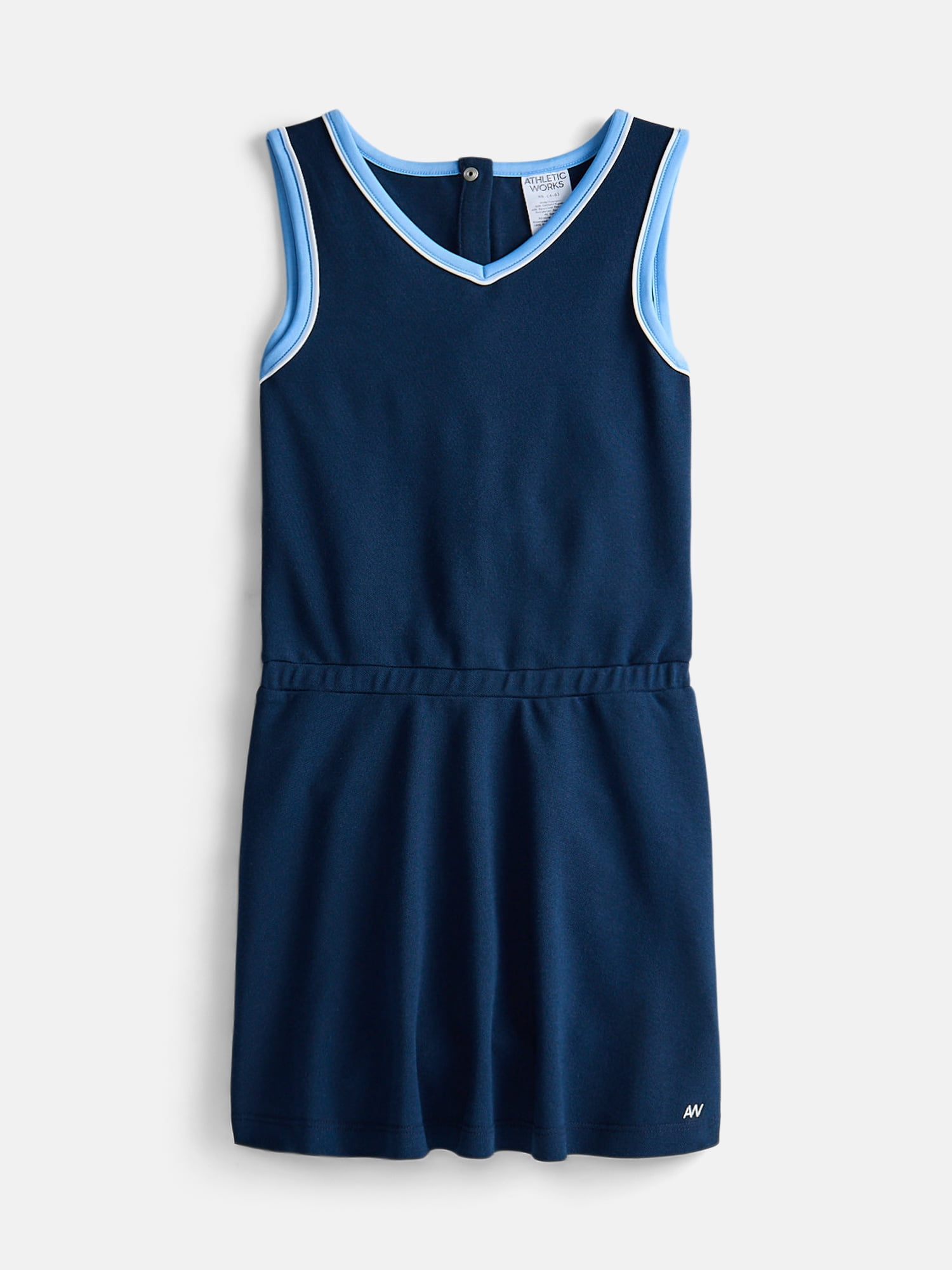 Athletic Works Girl's Active Pique Dress, Sizes 4-18