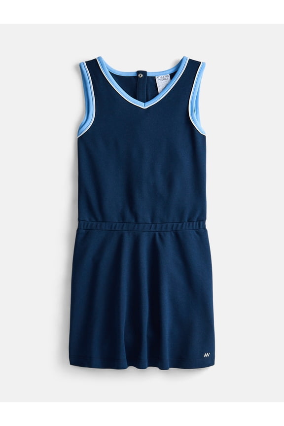Girls Active Pique Dress, Sizes 4-18