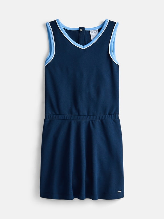 Girl's Active Pique Dress, Sizes 4-18