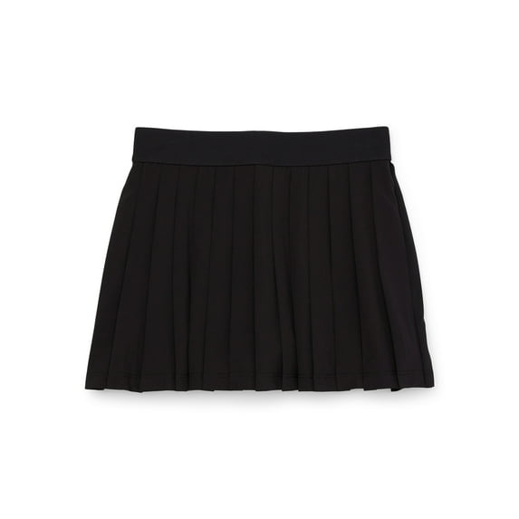 Athletic Works Girl's Active Pleated Pull On Skort, Sizes 4-18 & Plus