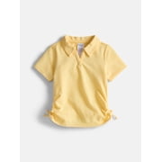 Athletic Works Girl's Active Polo Pique Top, Sizes 4-18
