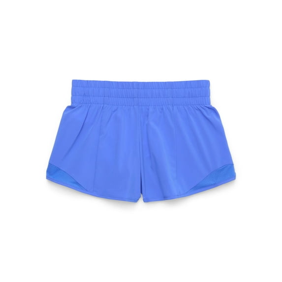Athletic Works Girls Athletic Run Shorts, Sizes 4-18 & Plus