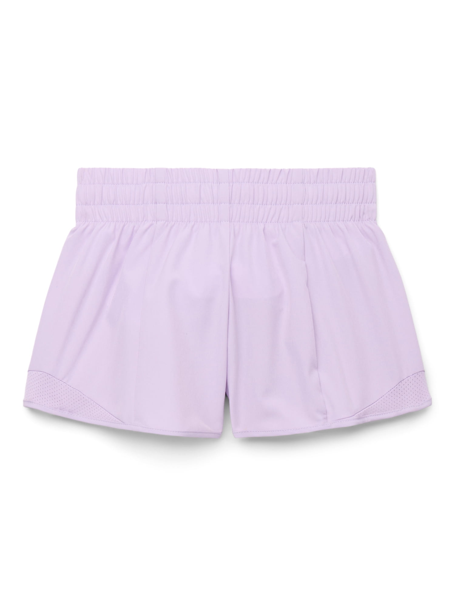 Athletic Works Girls Athletic Run Shorts, Sizes 4-18 & Plus