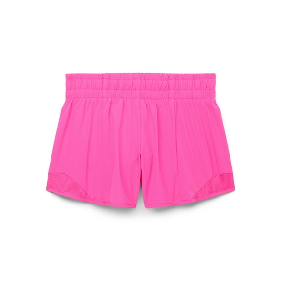 Athletic Works Girls Athletic Run Shorts, Sizes 4-18 & Plus