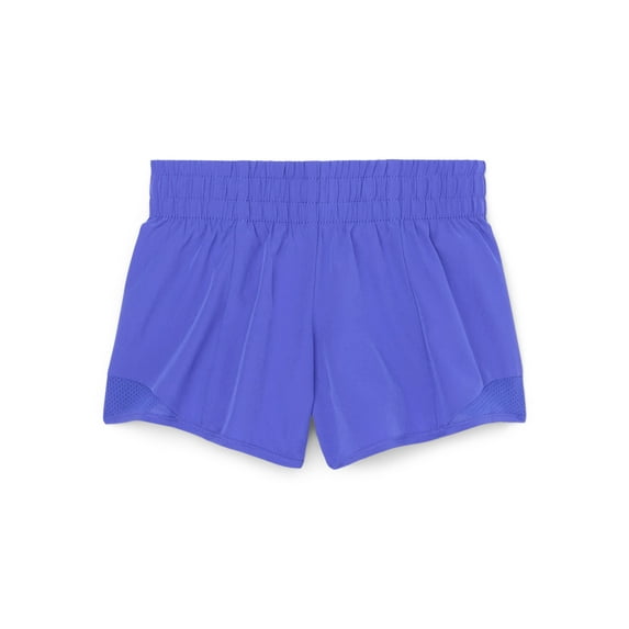 Athletic Works Girls Athletic Run Shorts, Sizes 4-18 & Plus