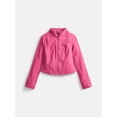thumbnail image 1 of Athletic Works Girl's Active Sculpt Jacket, Sizes 4-18, 1 of 3