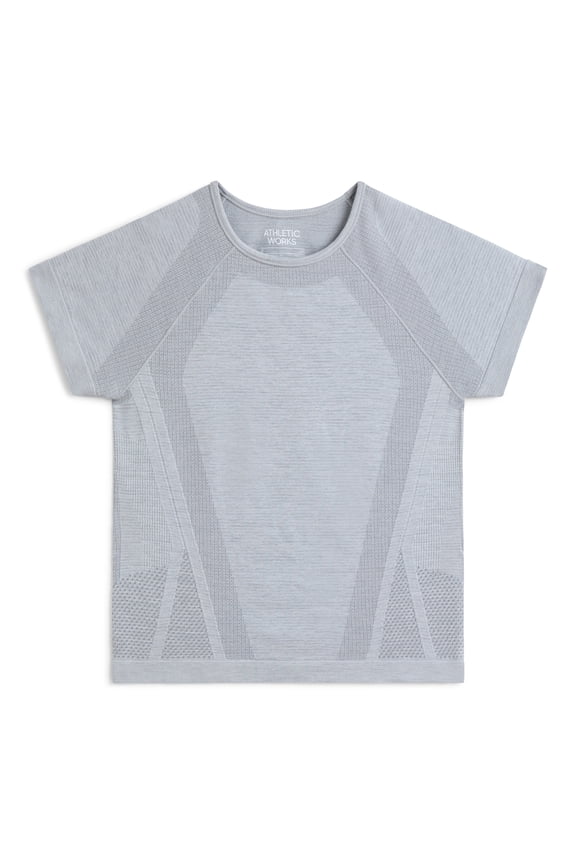 Girl's Active Short Sleeve Seamless Tee, Sizes 4-18
