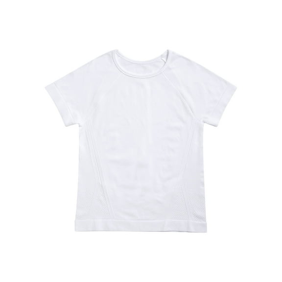 Athletic Works Girl's Active Seamless Tee, Sizes 4-18